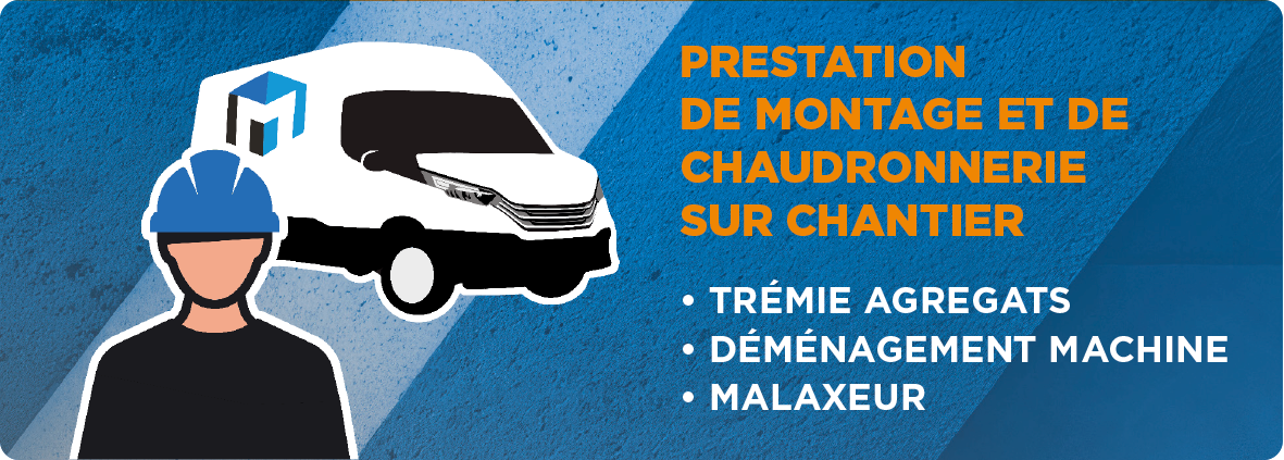 Prestation Malherbe de montage et chaudronnerie sur chantier